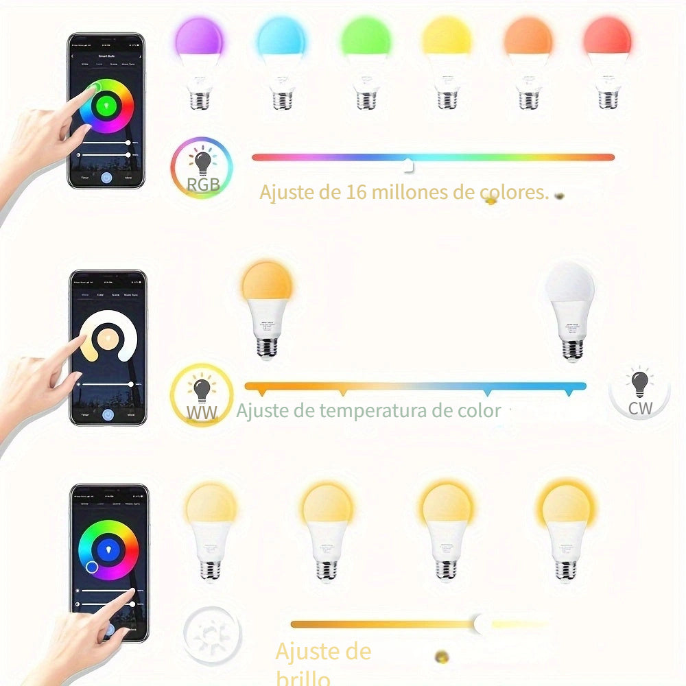 LED bulb RGB E27 Elvico