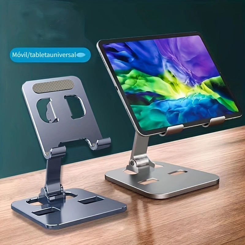 Metal folding mobile phone or tablet holder.