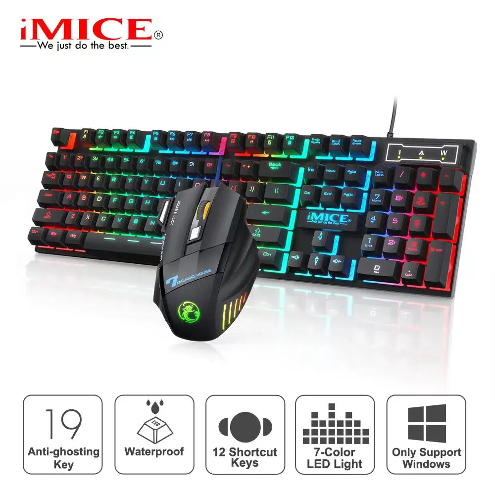 RGB Gamer Keyboard Gaming