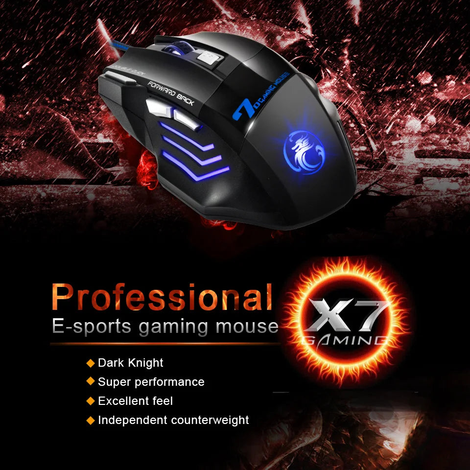 RGB Gamer Keyboard Gaming