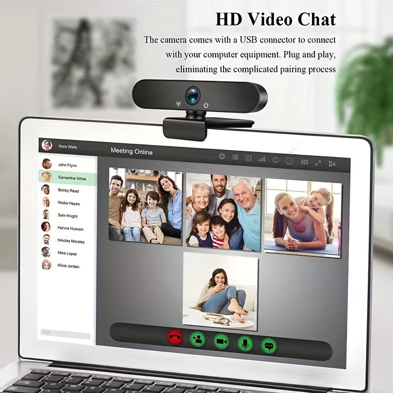 New Upgraded High Definition Computer Camera with Auto Focus