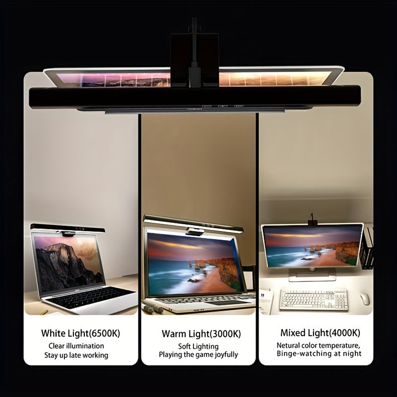 1pc LED Screen Hanging Light, Desk Light for PC Laptop Screen